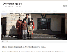 Tablet Screenshot of extendedfamilyinternational.org